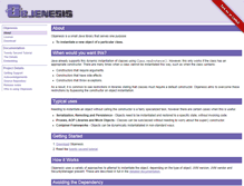 Tablet Screenshot of objenesis.org